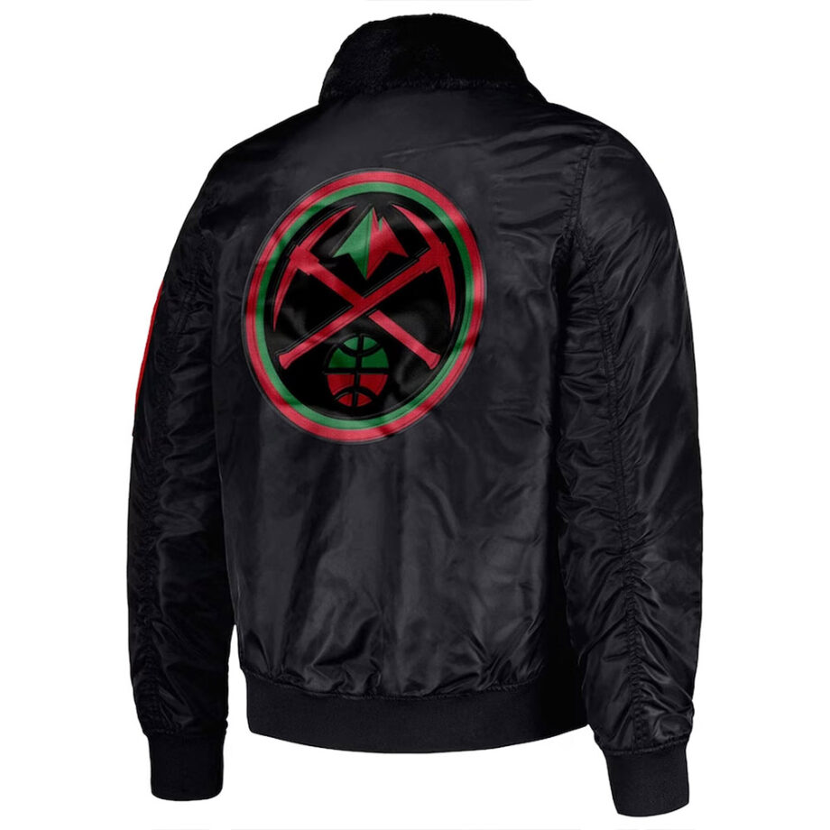 Denver Nuggets Ty Mopkins Black Jacket
