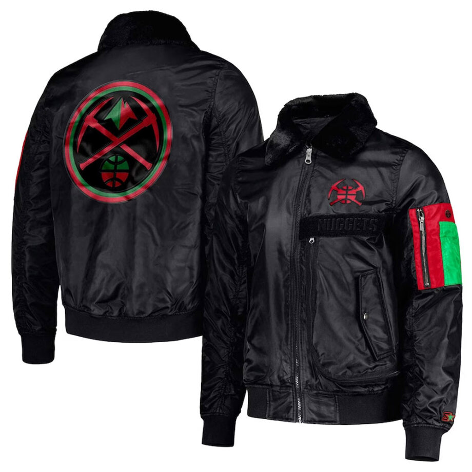 Denver Nuggets Ty Mopkins Black Jacket