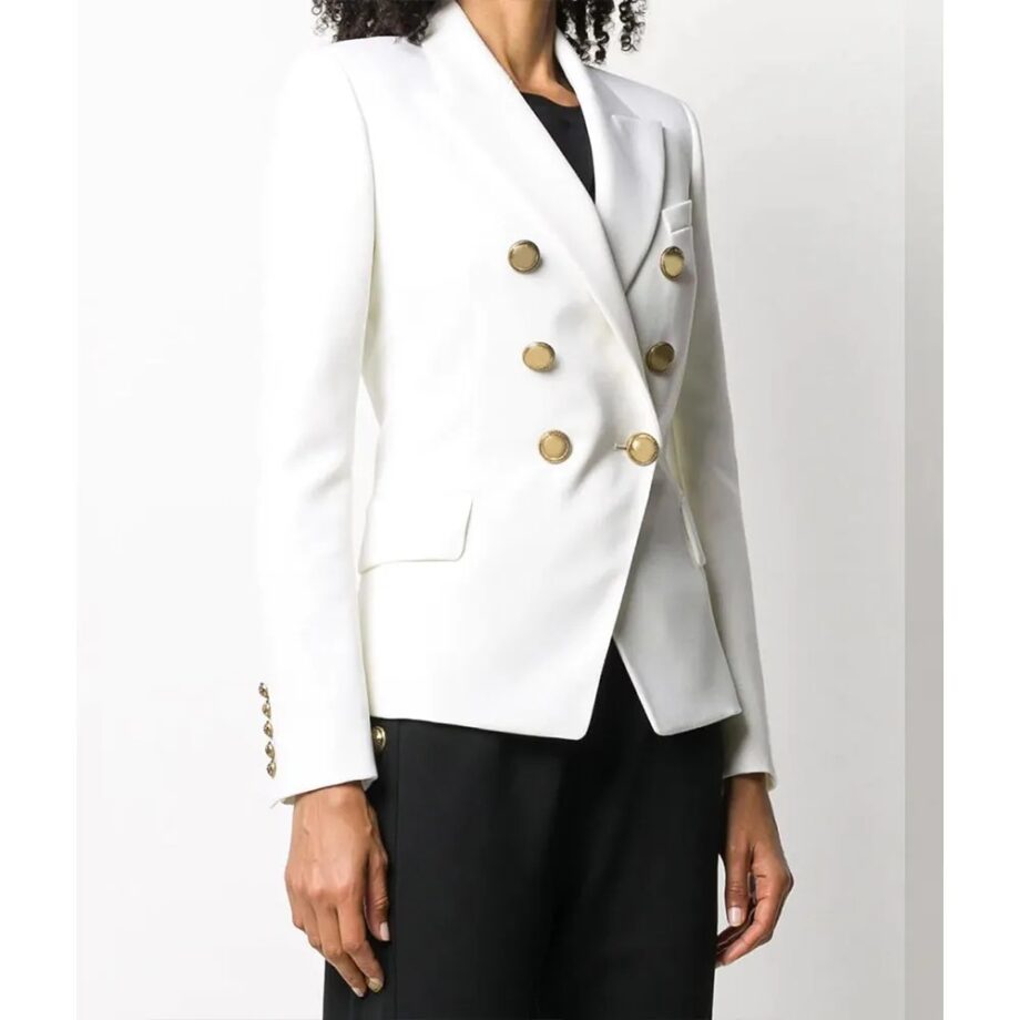Women Double-Breasted Blazer