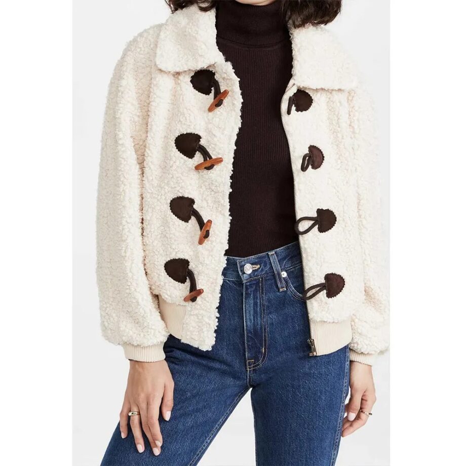 Dream Home Makeover S04 Shea McGee Sherpa Jacket