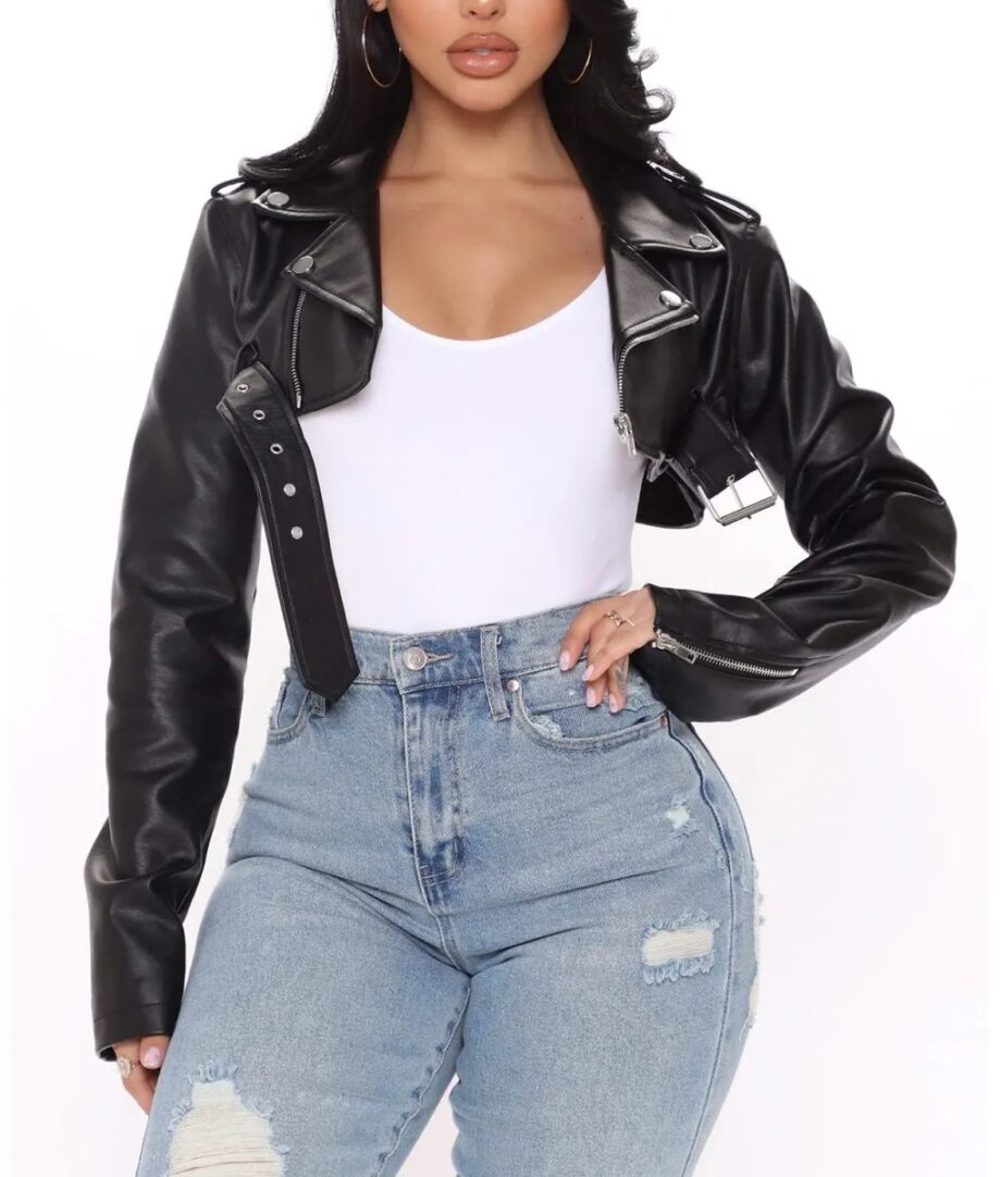 Drew Sidora RHOA Leather Jacket