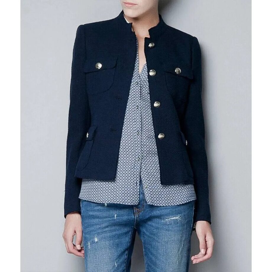 Happy Endings Season 3 Eliza Coupe Jacket