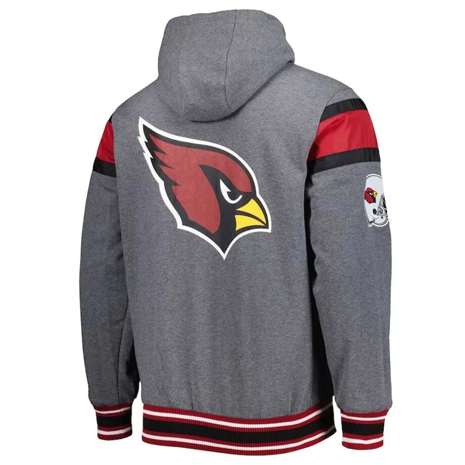 Gray Arizona Cardinals Extreme Hoodie