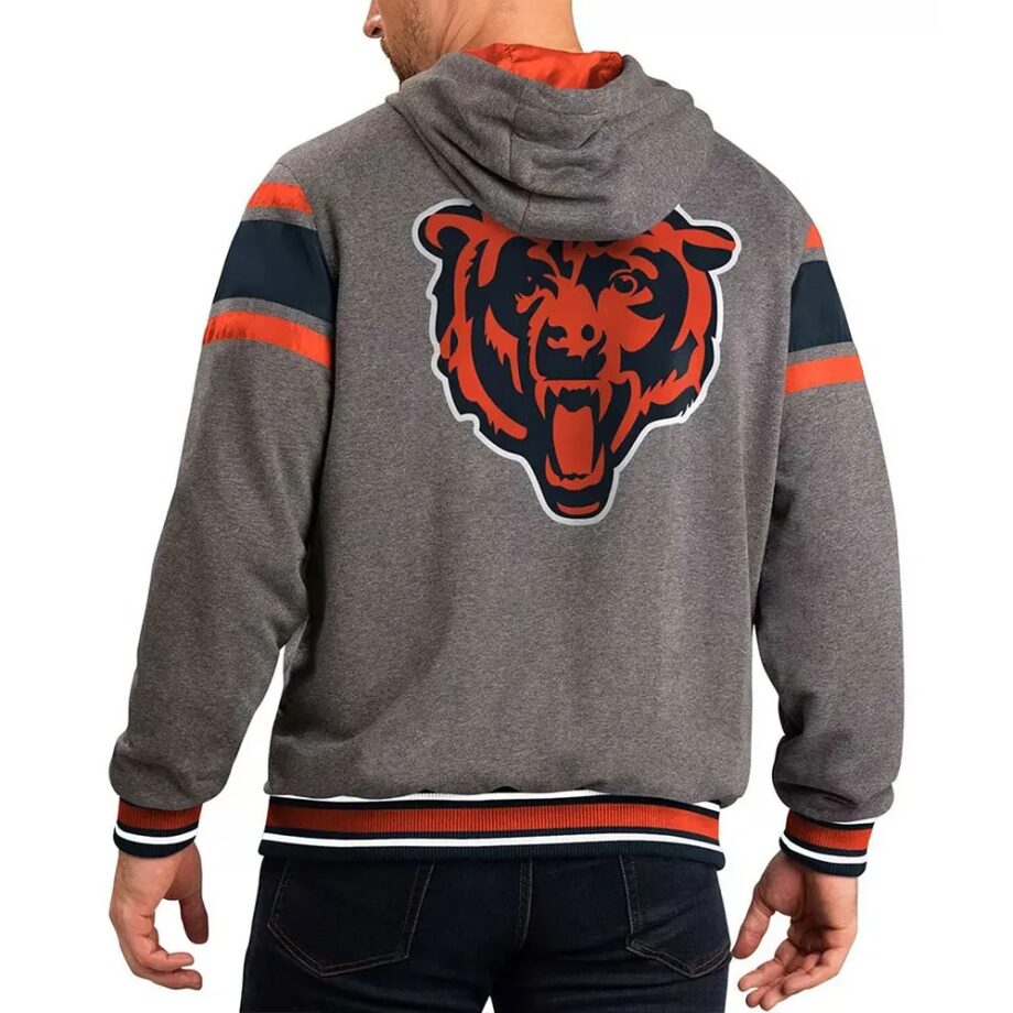 Gray Chicago Bears Extreme Hoodie
