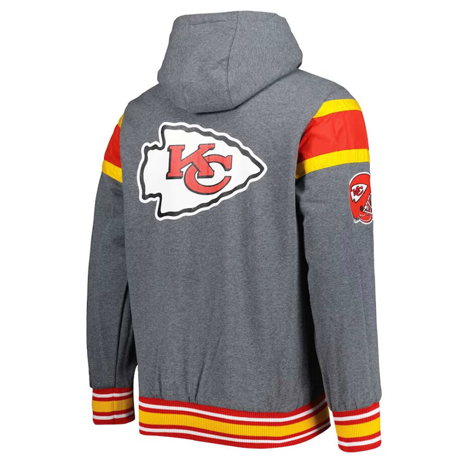 Gray Kansas City Chiefs Extreme Hoodie