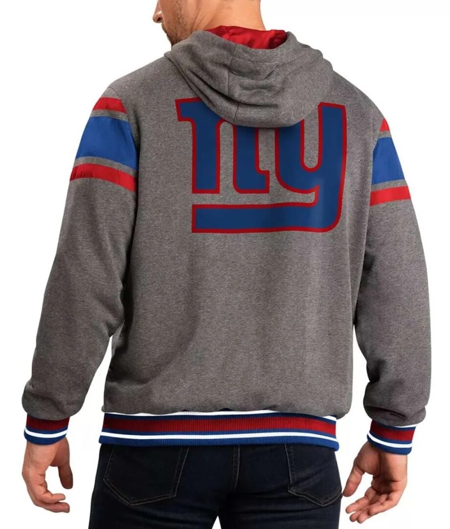 Gray New York Giants Extreme Hoodie