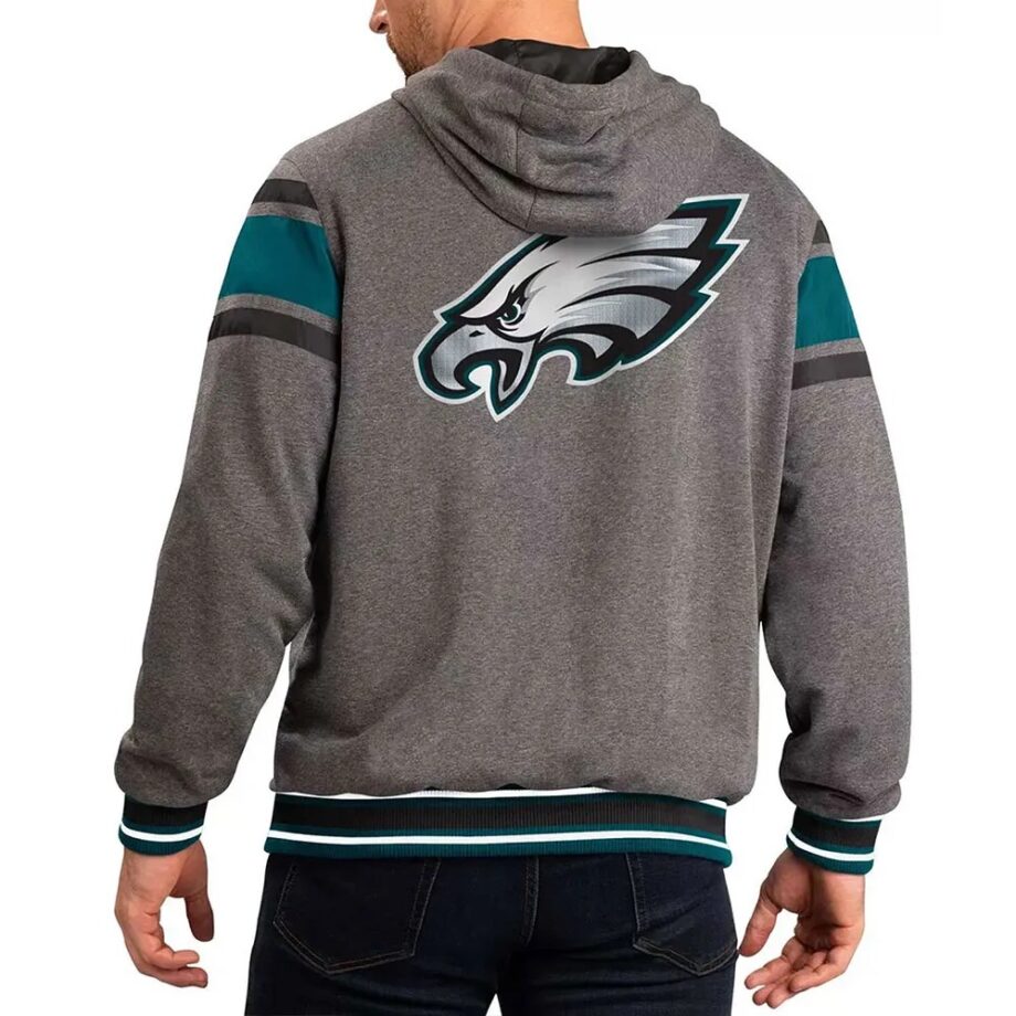 Gray Philadelphia Eagles Extreme Hoodie