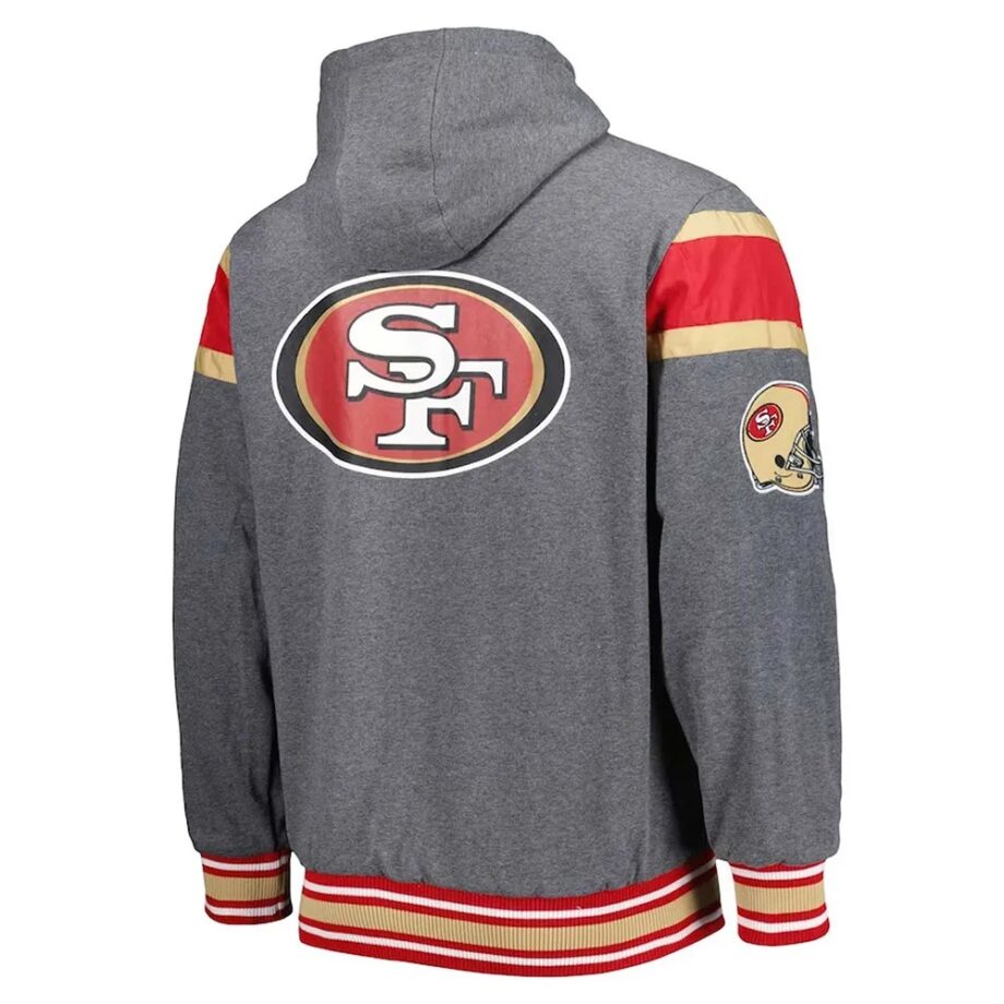Gray San Francisco 49ers Extreme Hoodie