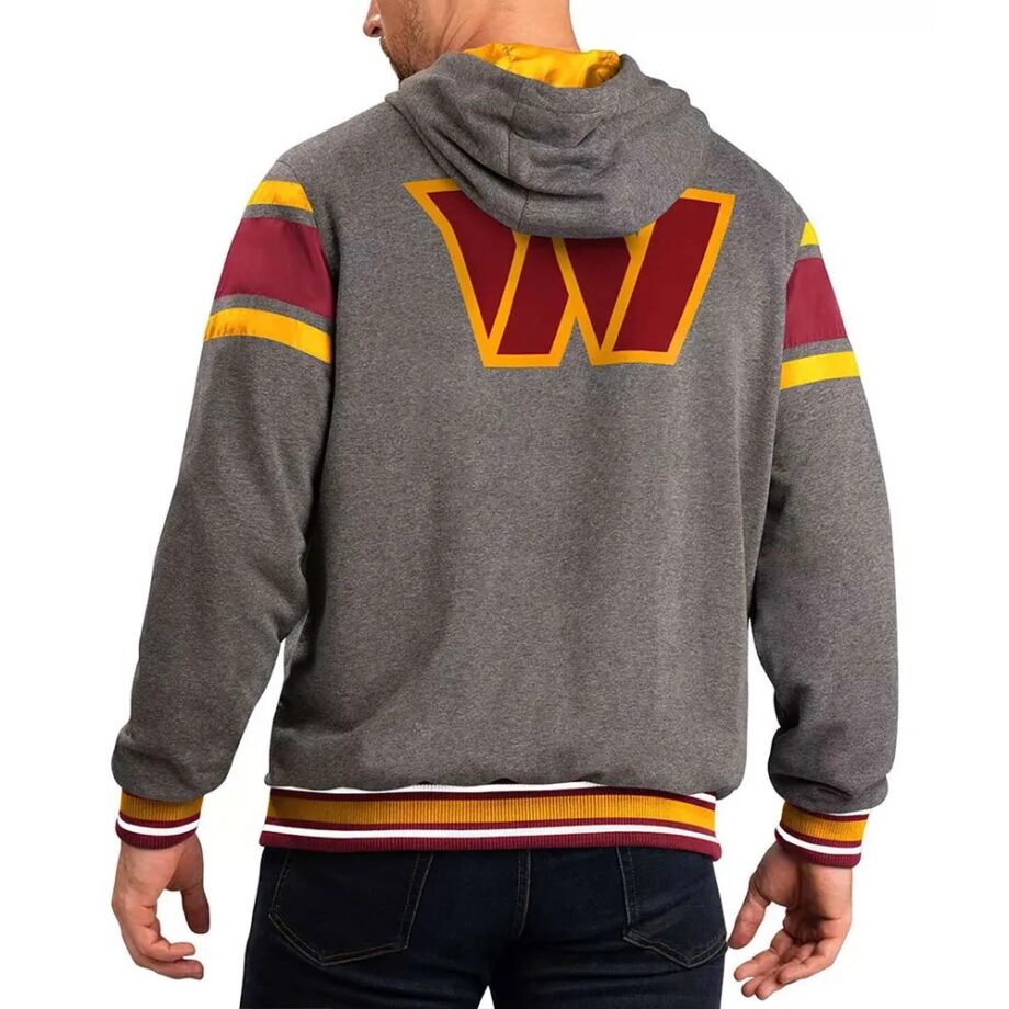 Gray Washington Commanders Extreme Hoodie