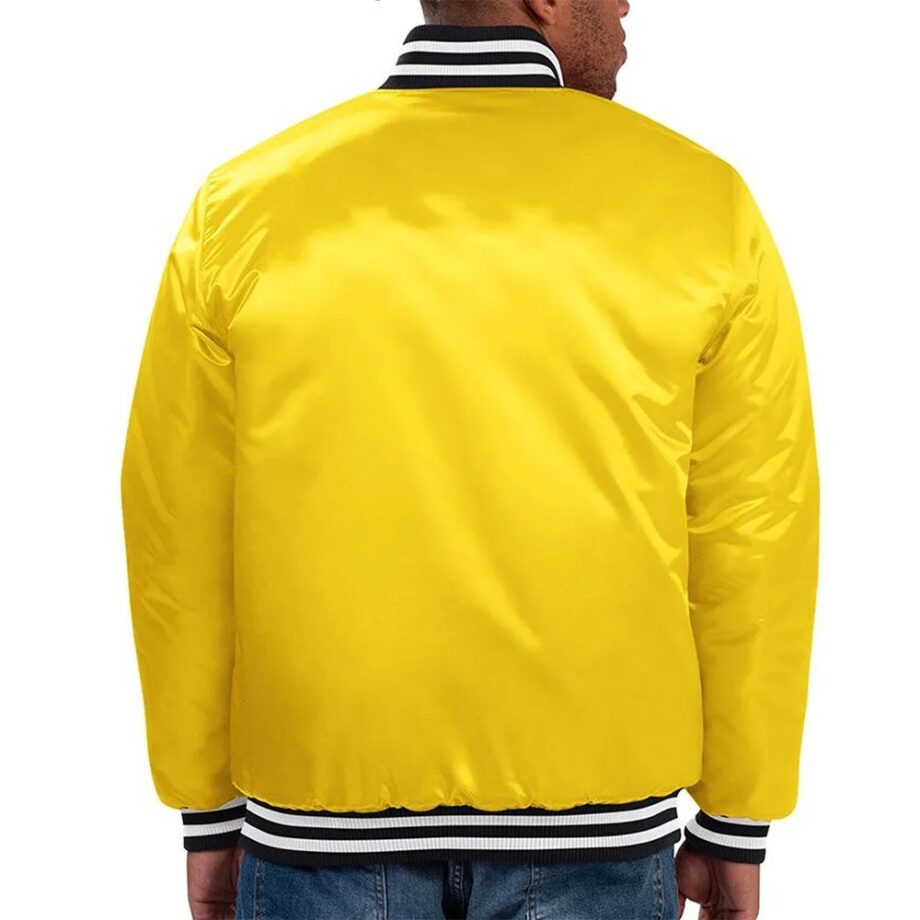 Green Bay Packers Bronx Fashion Gold Jacket