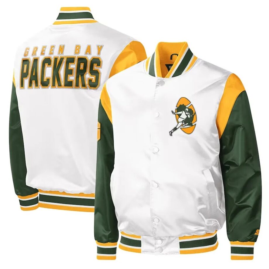 Green Bay Packers Throwback Varsity Jacket