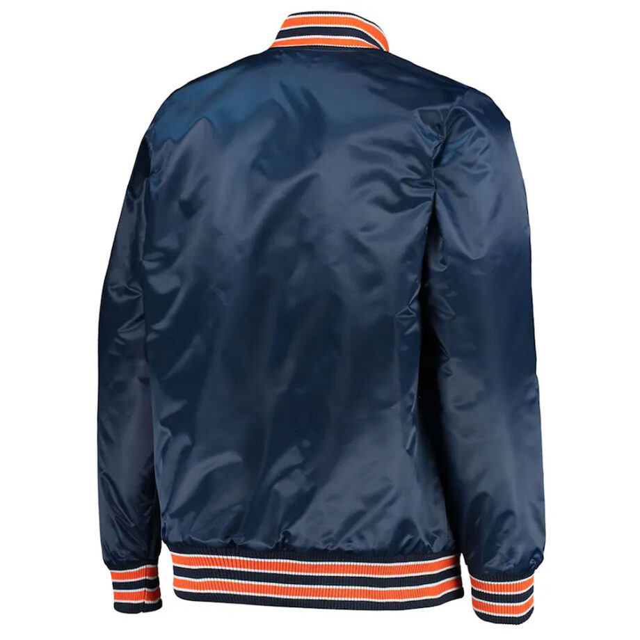 Navy Houston Astros The Diamond Satin Jacket