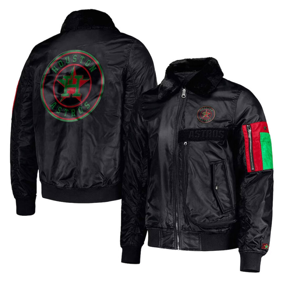 Houston Astros Ty Mopkins Black Jacket