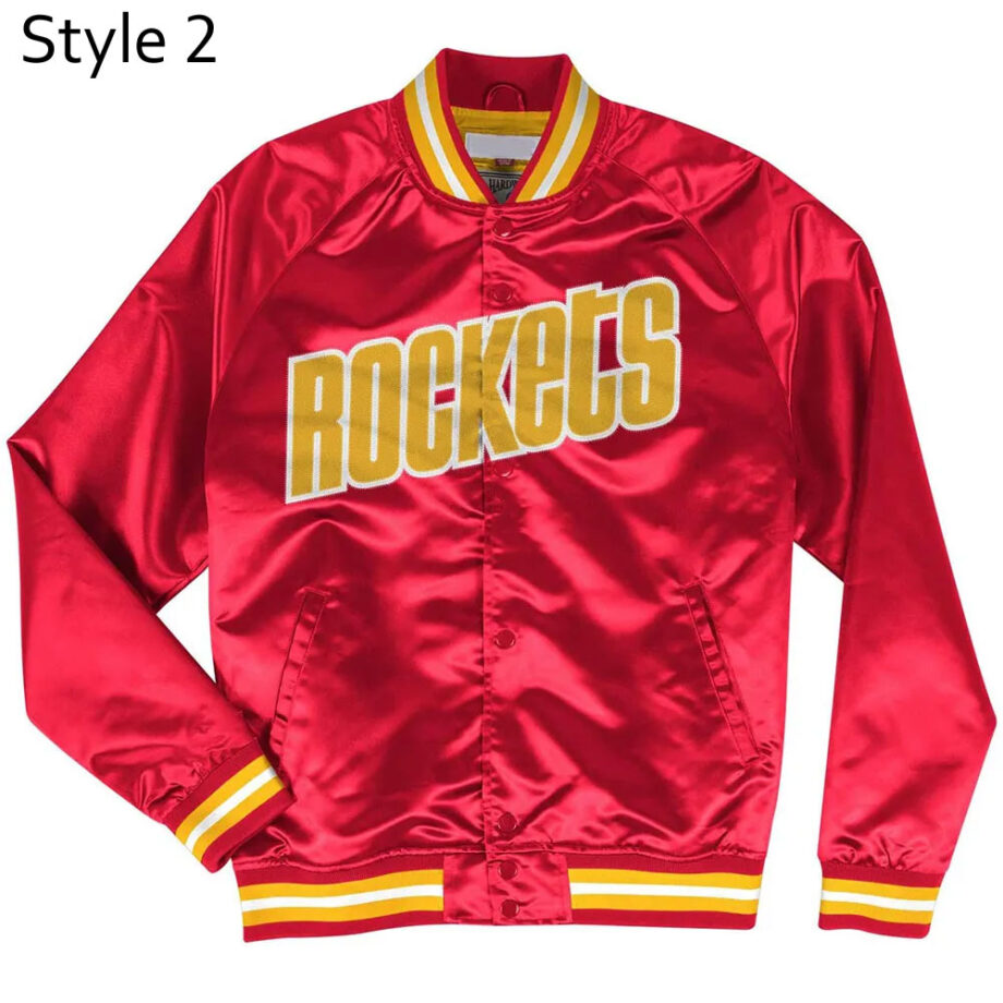 Houston Rockets Satin Jacket