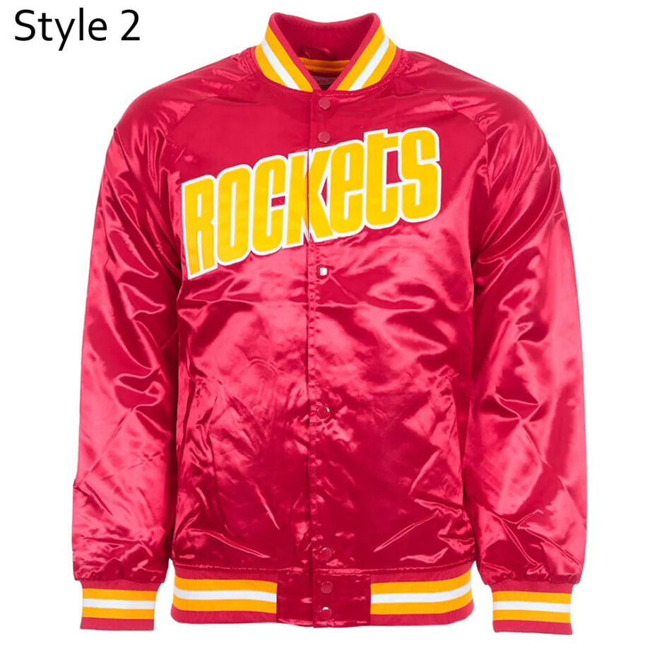 Houston Rockets Satin Jacket