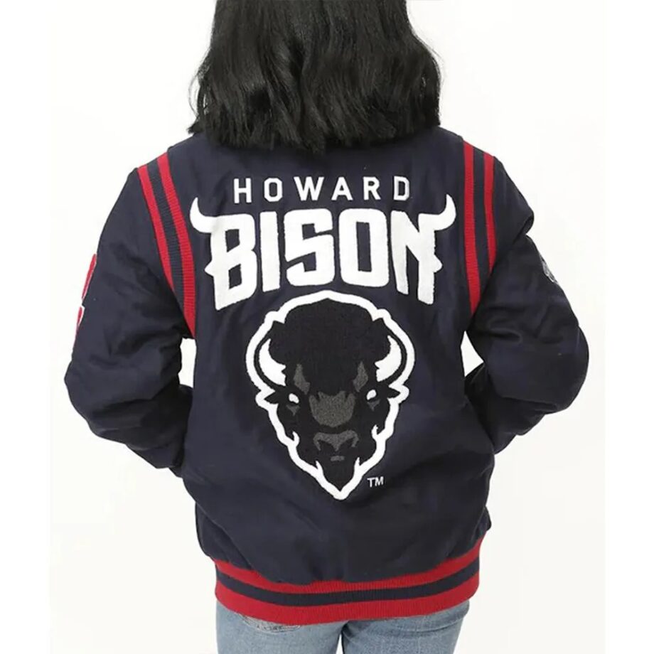 Howard University Bison Letterman Jacket