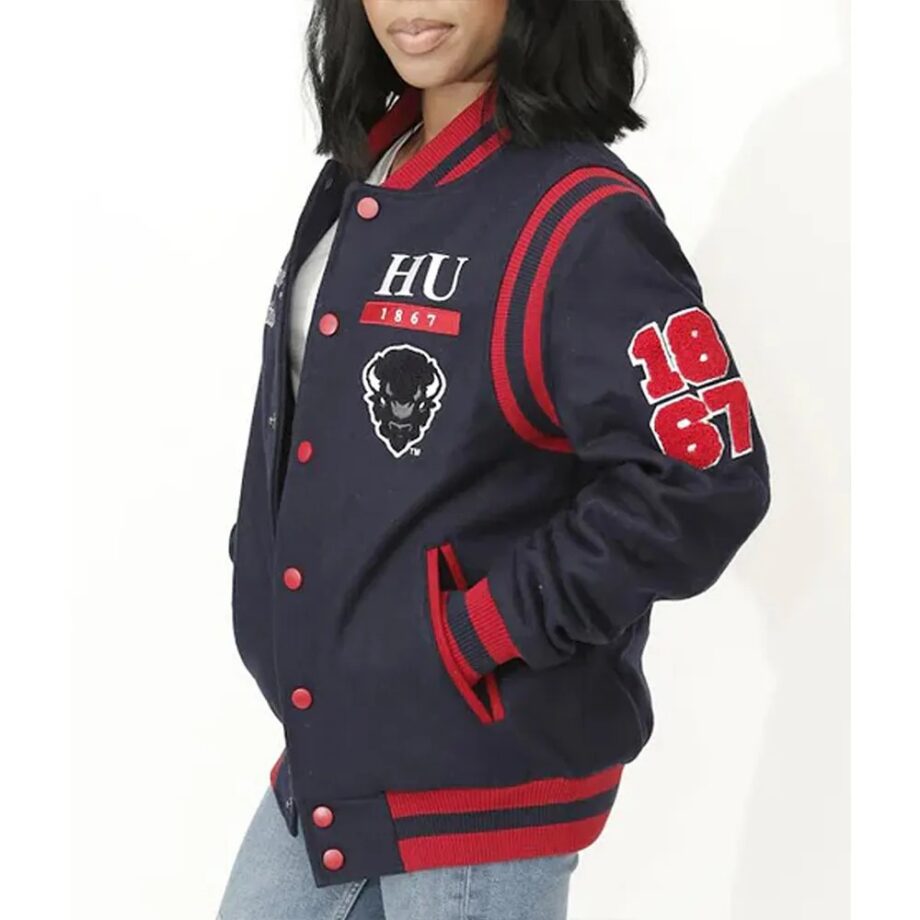 Howard University Bison Letterman Jacket