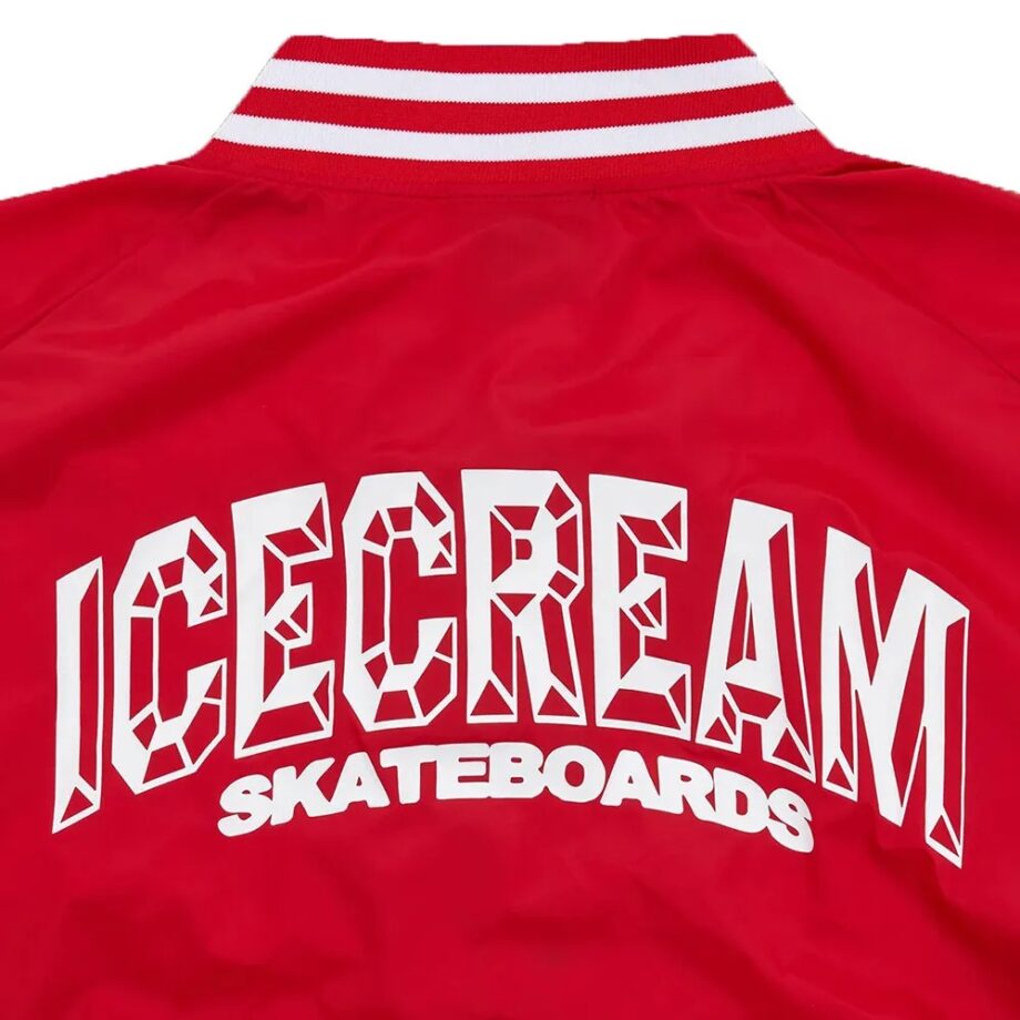 ICECREAM Red Nylon Bomber Jacket