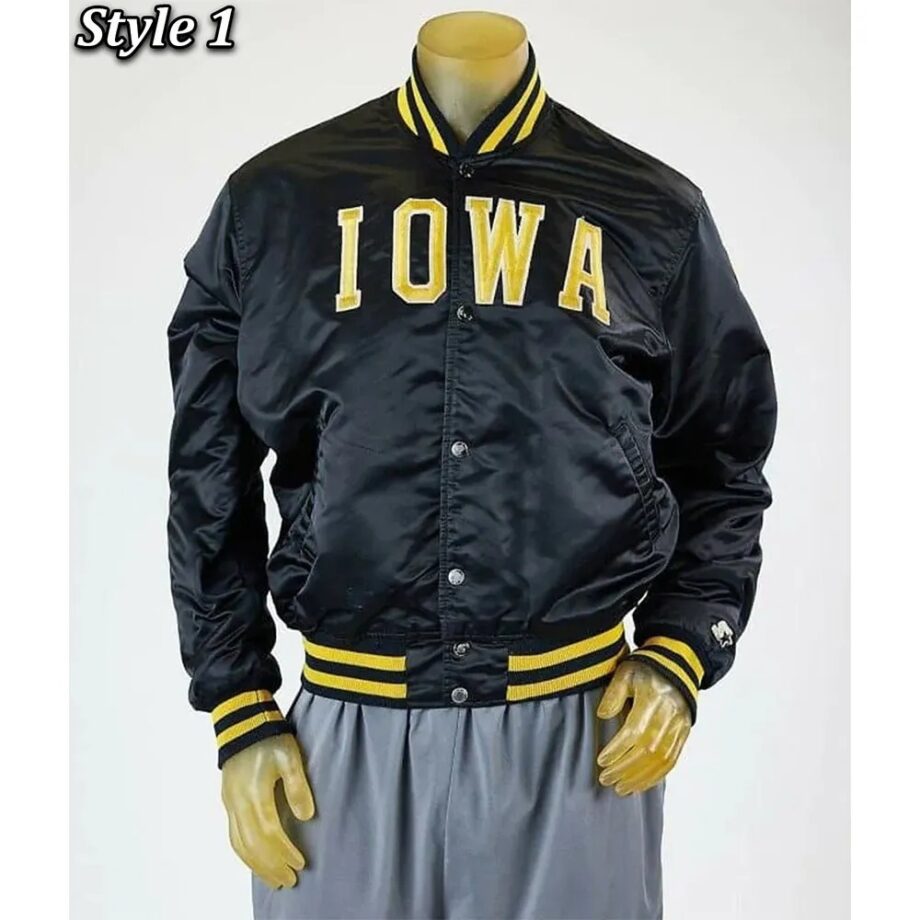Vintage 90s Iowa Hawkeyes Jacket