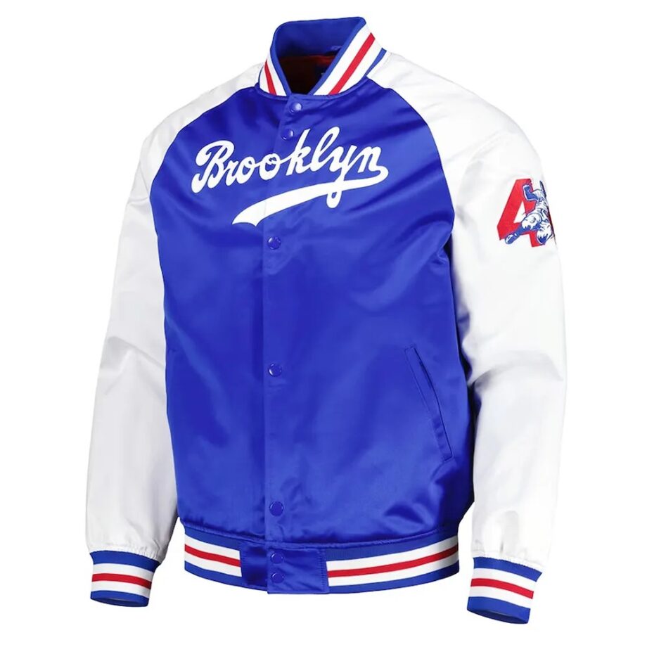 Royal/White Brooklyn Dodgers Jackie Robinson Legacy Jacket