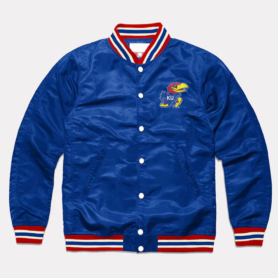 Rock Chalk Kansas Jayhawks Blue Jacket