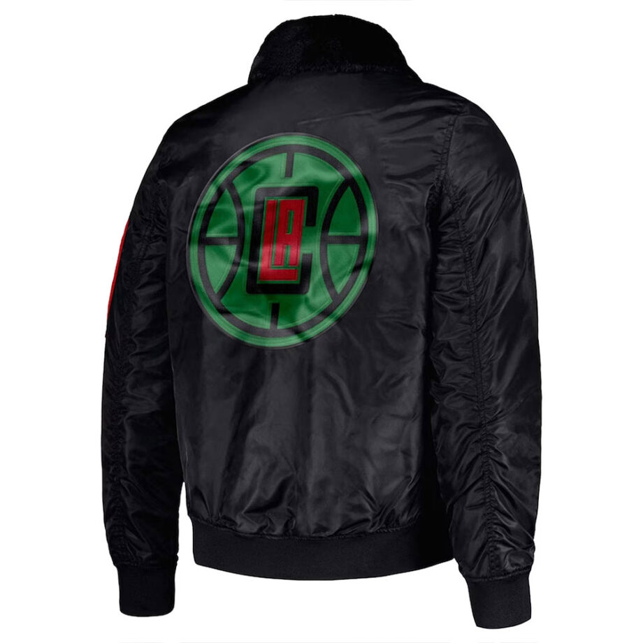 LA Clippers Ty Mopkins Black Jacket
