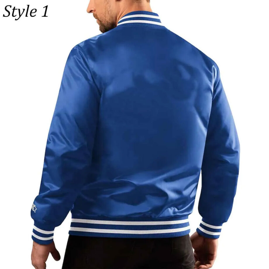 LA Dodgers Patch Royal Jacket