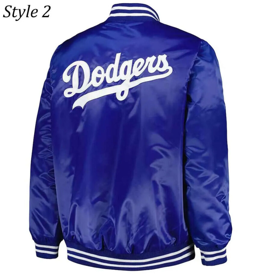LA Dodgers Patch Royal Jacket