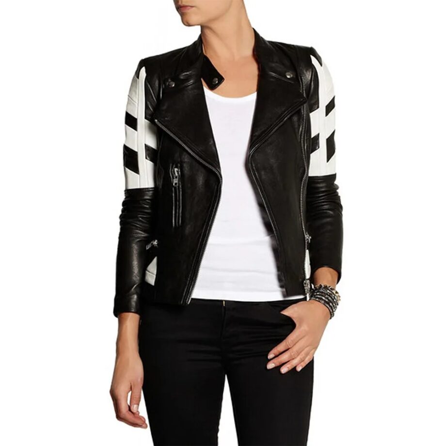 La La Anthony Leather Jacket