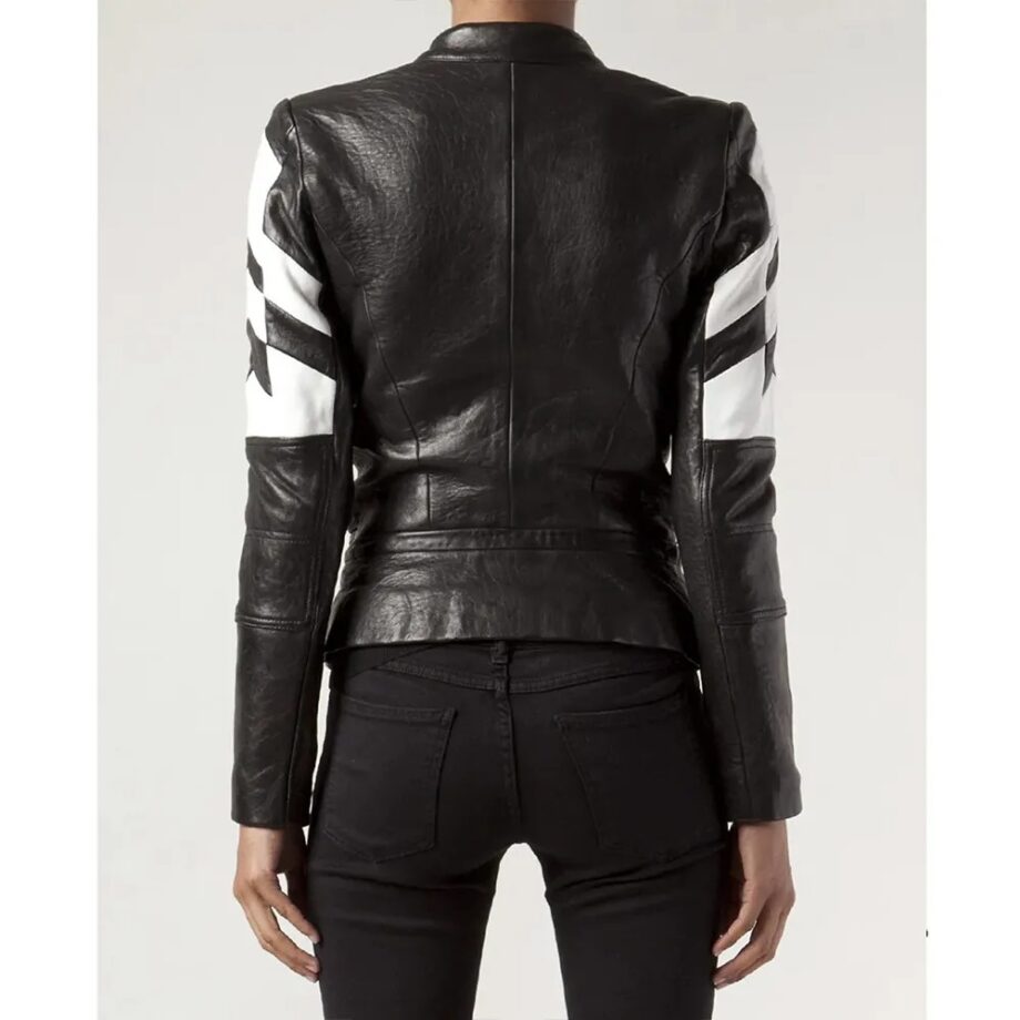 La La Anthony Leather Jacket