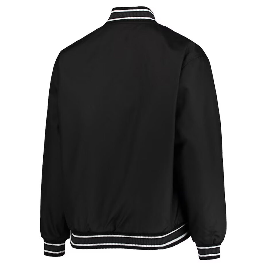 LA Lakers Black Poly-Twill Jacket