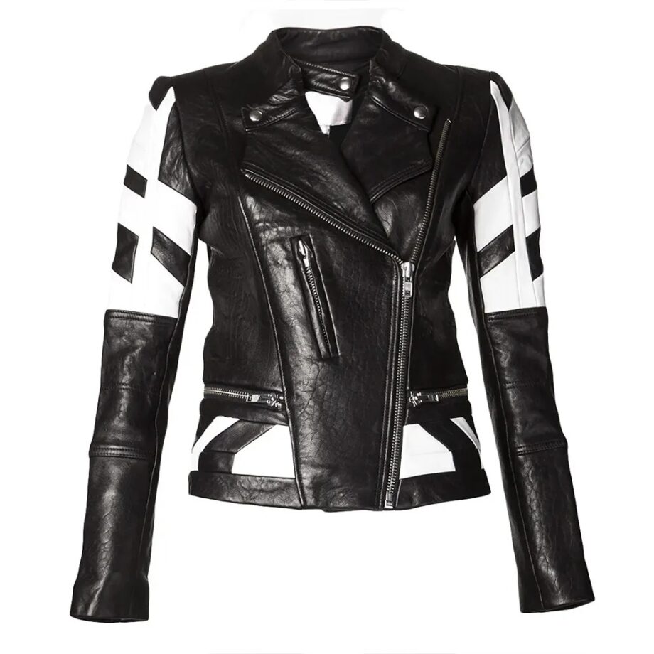 La La Anthony Leather Jacket
