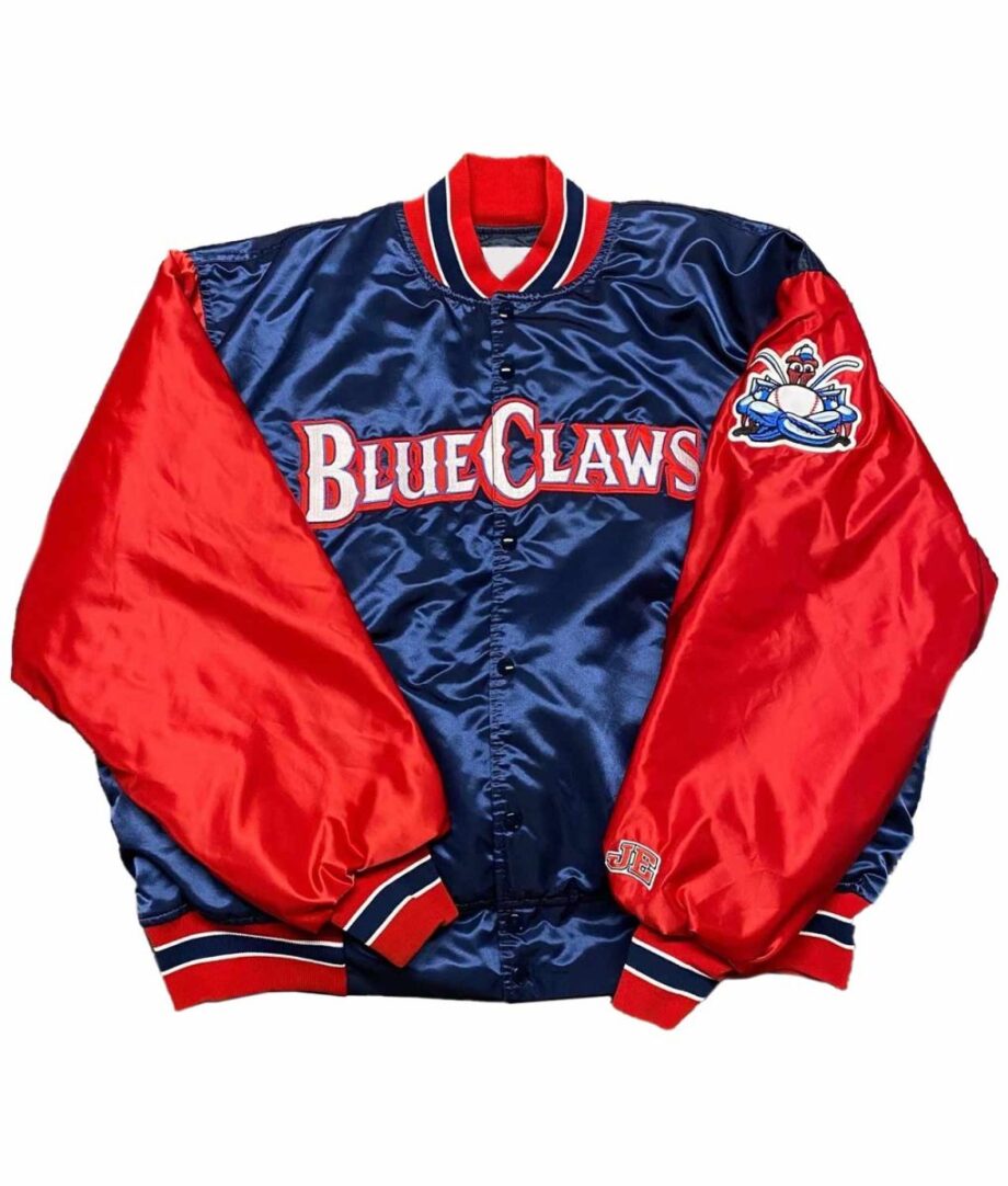 Lakewood Blue Claws Satin Jacket