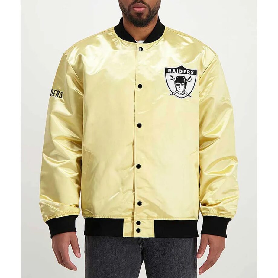 Chicago Bulls Lightweight Gold Satin Jacket