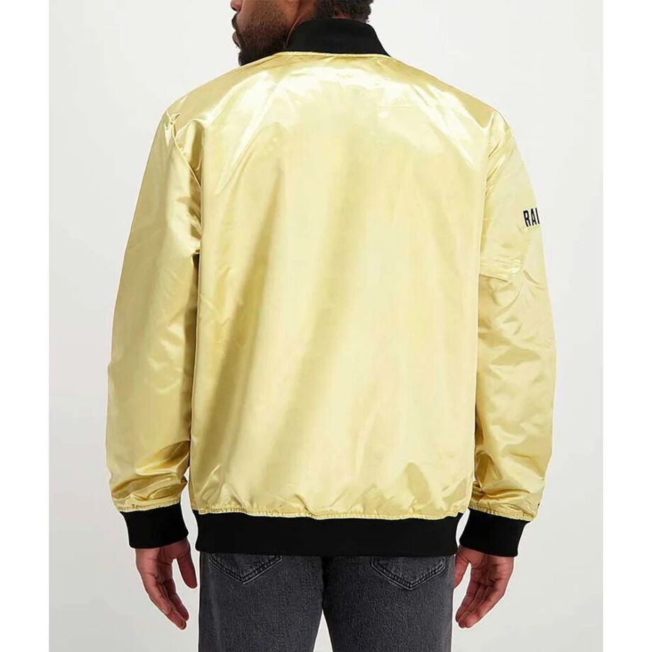 Chicago Bulls Lightweight Gold Satin Jacket