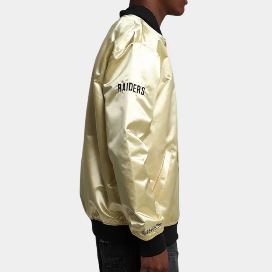 Chicago Bulls Lightweight Gold Satin Jacket