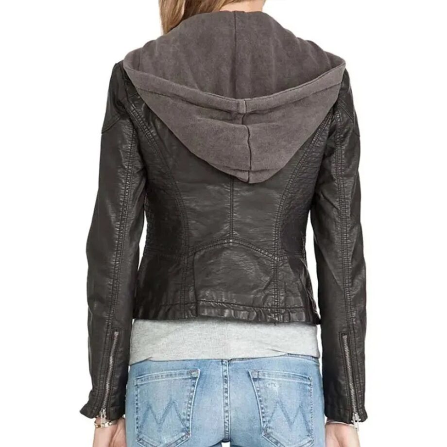 The Vampire Diaries S07 Leslie-Anne Panaligan Leather Jacket