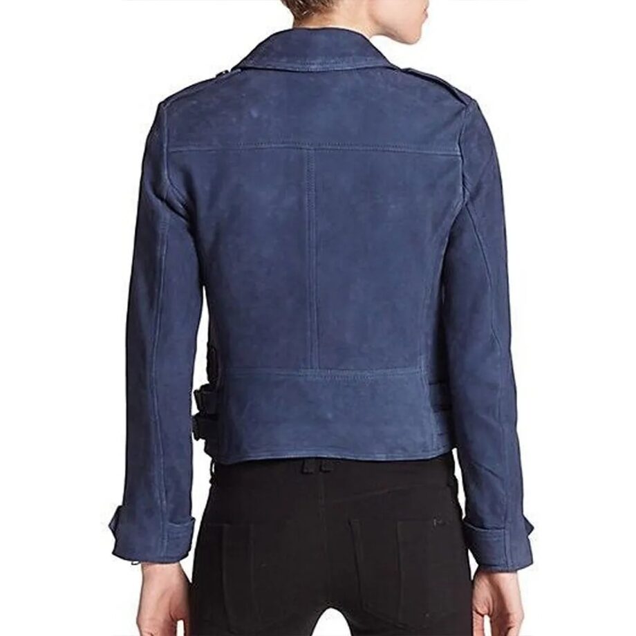 Life in Pieces Betsy Brandt Suede Jacket