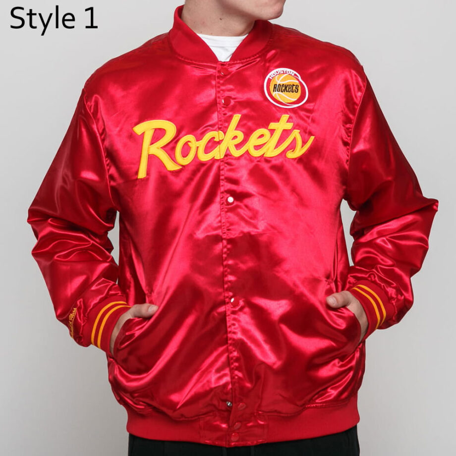 Houston Rockets Satin Jacket