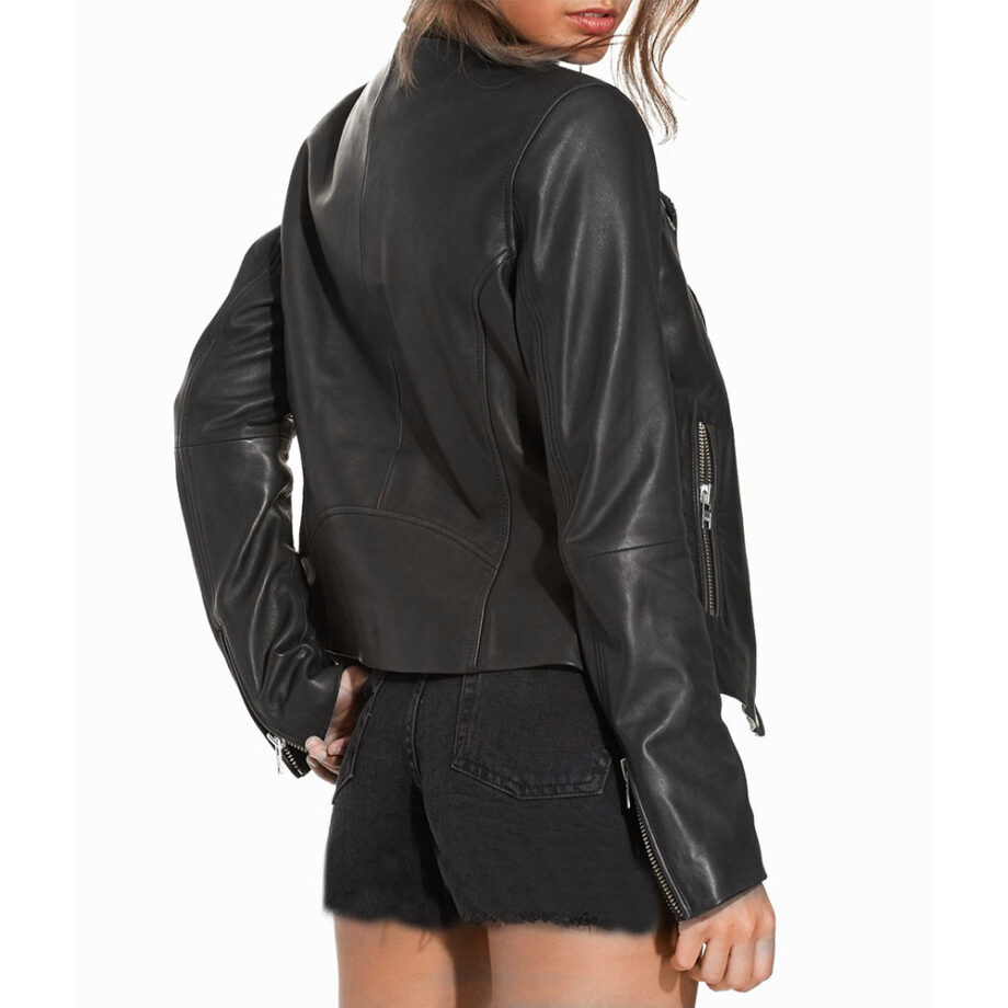 S.W.A.T. Season 5 Lina Esco Leather Jacket