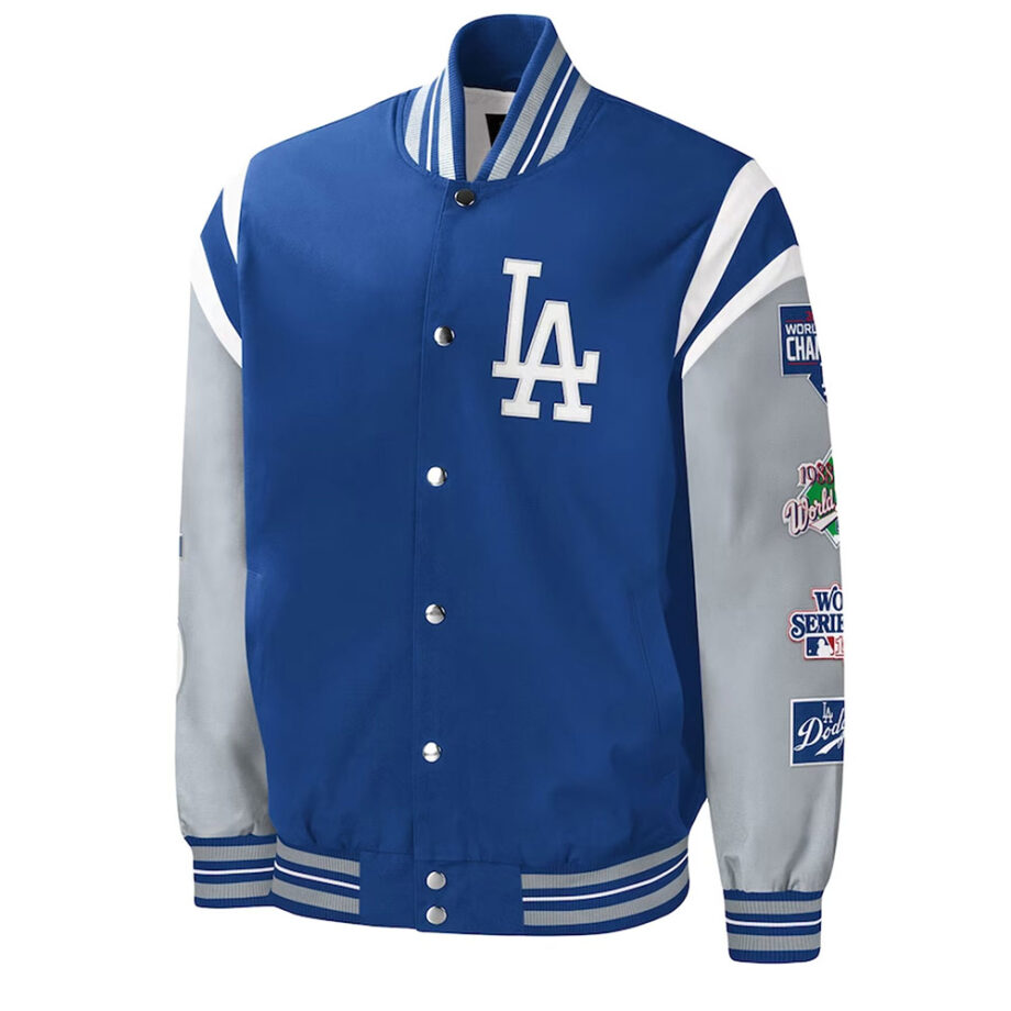 Title Holder LA Dodgers Royal & Gray Jacket