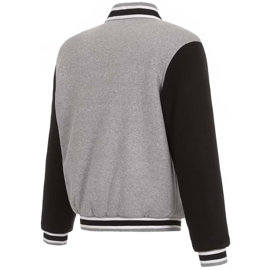 Los Angeles Lakers Black & Gray Varsity Wool Jacket