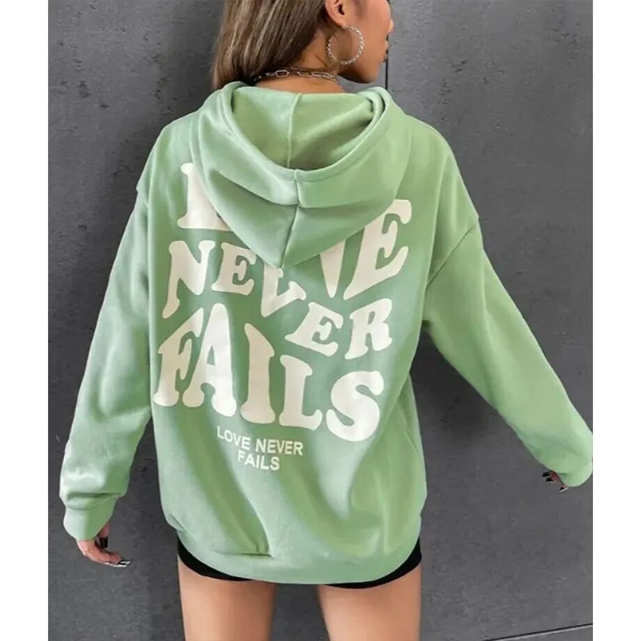 Love Never Fails Pullover Hoodie