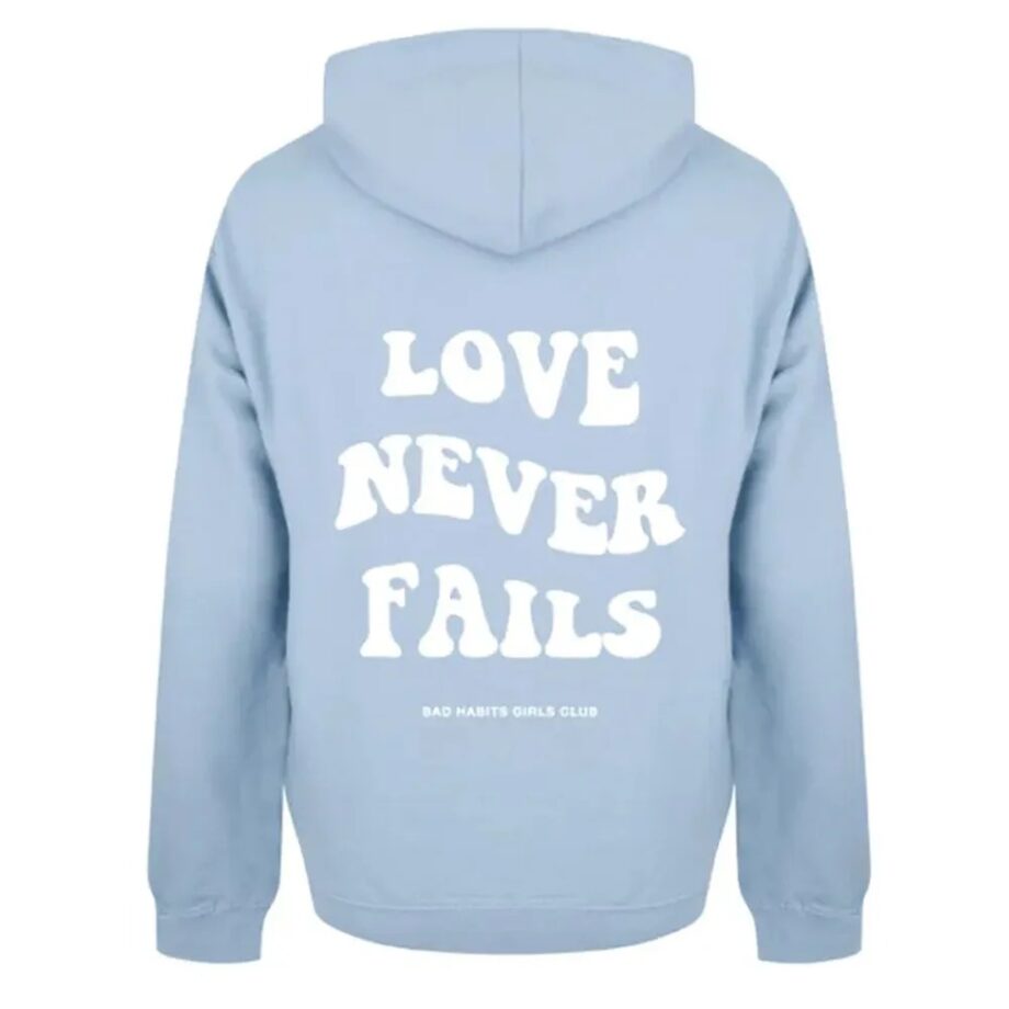 Love Never Fails Pullover Hoodie