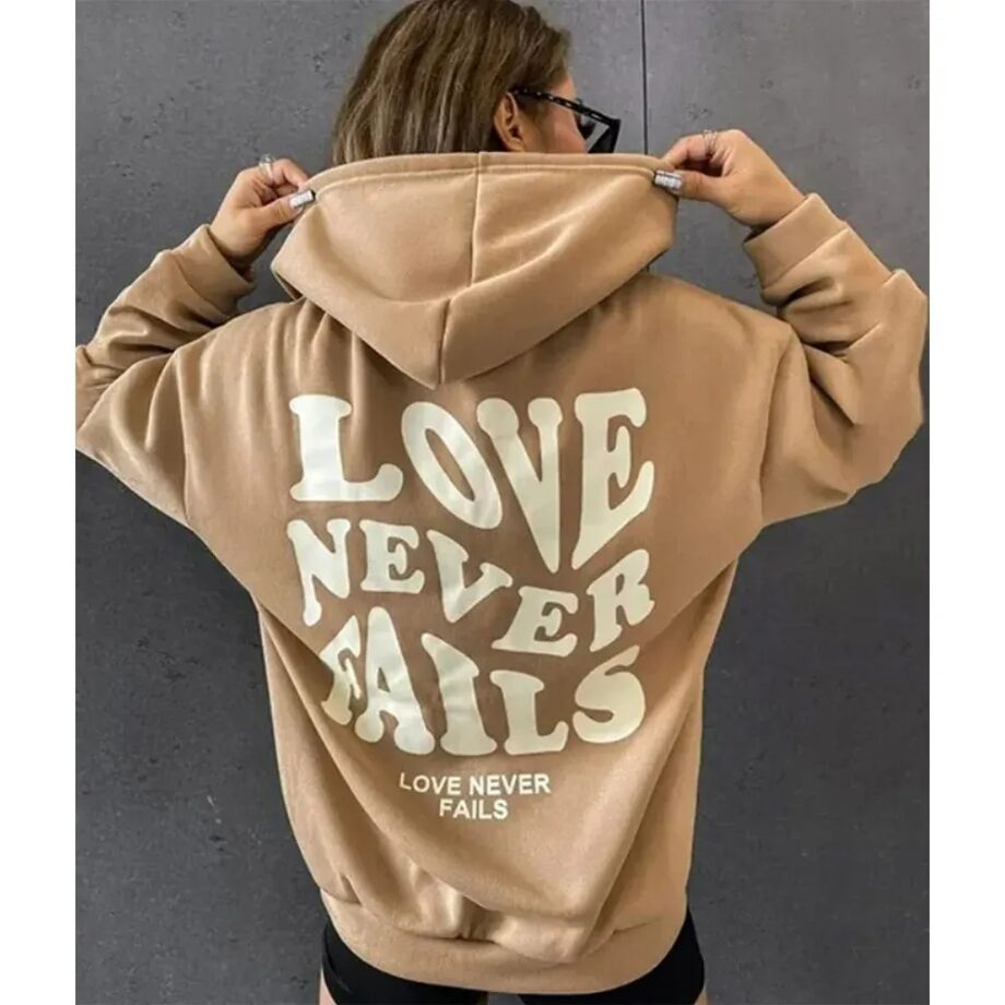 Love Never Fails Pullover Hoodie