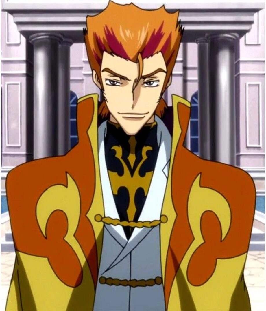 Luciano Bradley Code Geass Orange Cape