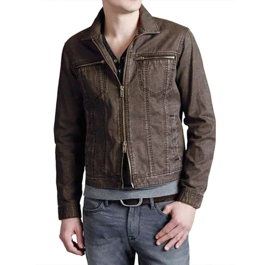 The Vampire Diaries S06 Chris Brochu Denim Jacket