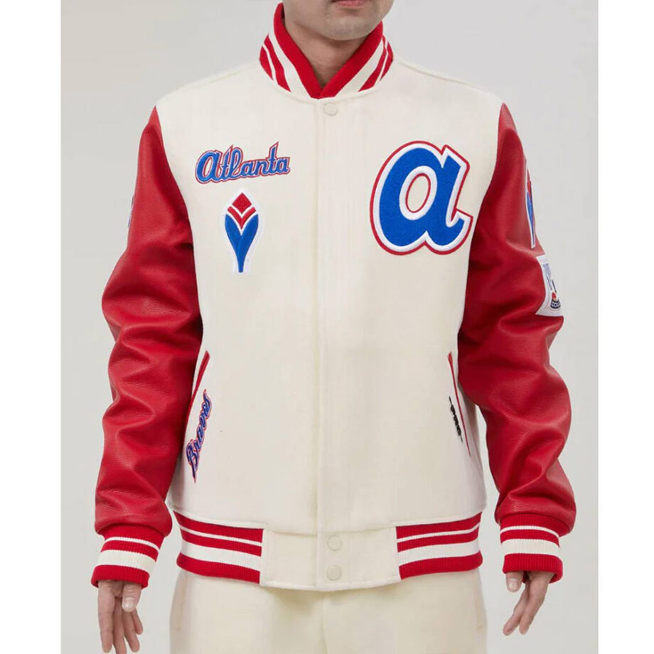 Atlanta Braves Mash Up Varsity Jacket