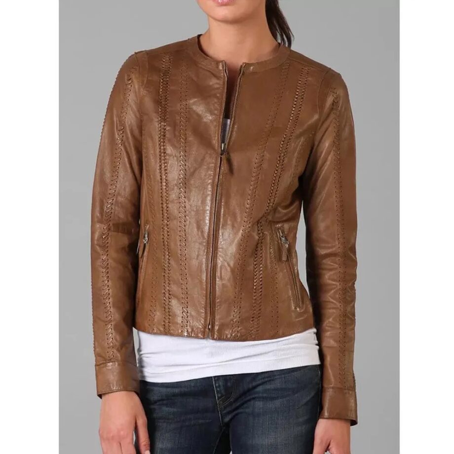 Rizzoli & Isles S05 Sasha Alexander Leather Jacket