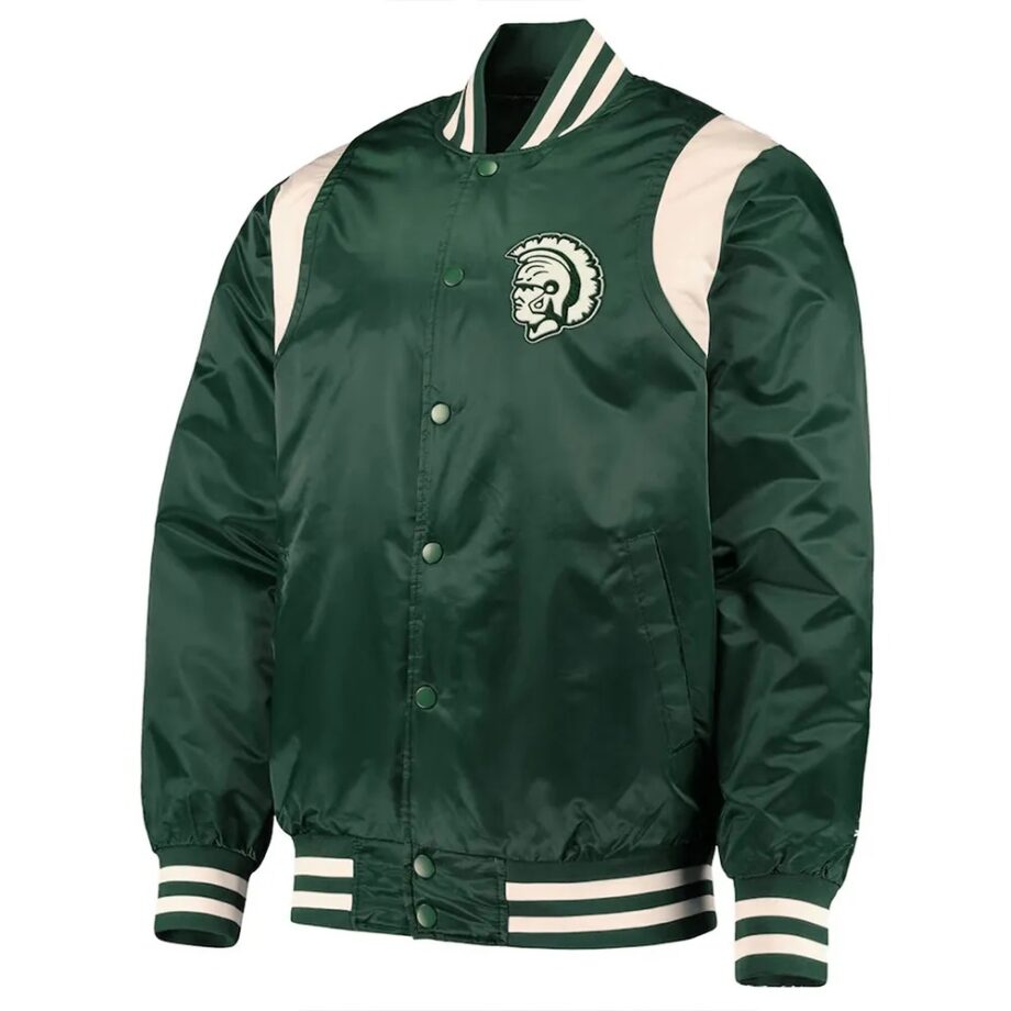 Michigan State Spartans Teddy Green Varsity Jacket